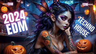 Halloween EDM Party Mix 2024 - Best Techno House 🎧 High-Energy Techno Mix 2024