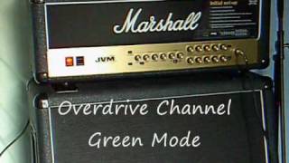 Video thumbnail for "Marshall JVM" Demonstration of all the Modes JVM205H by Tom Richardson