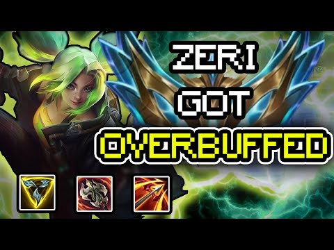 when a challenger player gets buffed zeri...