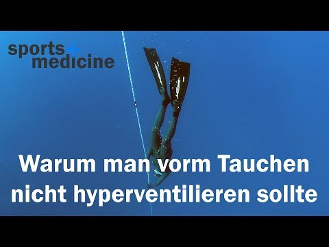 Warum man vorm Tauchen nicht hyperventilieren sollte