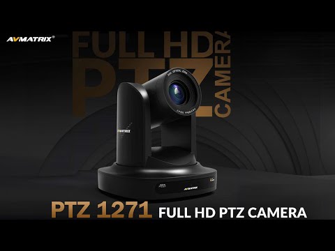 AVMATRIX PTZ1271-20X-POE Full HD PTZ Camera video