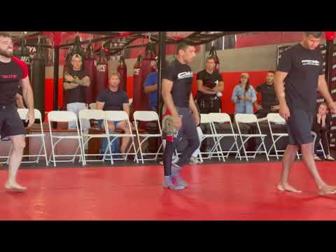 JIU JITSU! AARON GONZALEZ AT VETERANS EVENT
