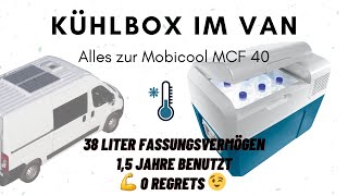 BESTE Kühlbox für den Van? Mobicool MCF40 Test nach 1,5 Jahren!