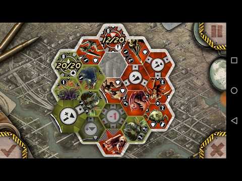 Neuroshima Hex on Android - Neojungle vs. Moloch (AI) - level hard