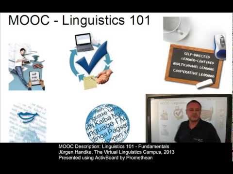 Linguistics 101 (2013) - Fundamentals