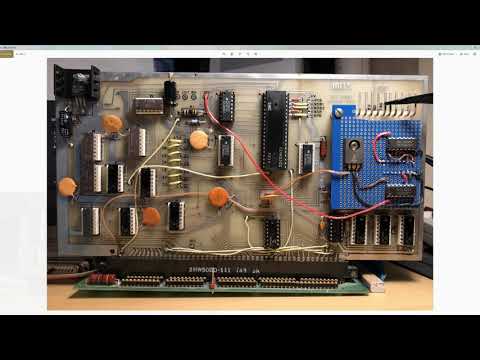 STB429 - Altair 8800 - Part 54 - MITS 88 SIOB Serial TTL Card - Testing the EIA Levels Conversion -