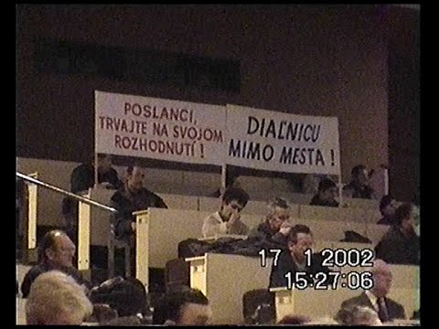 Verejné prerokovanie zámeru stavby diaľnice D1 Prešov západ - Prešov juh cez obytné štvrte Prešova