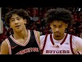 Xaivian Lee 21 Pts 11 Ast Challenges Dylan Harper 22 Pts In Princeton Vs Rutgers WILD ENDING