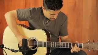 Video thumbnail for Martin Custom Signature D-35 Seth Avett Acoustic Electric Guitar Demo by MusicStoreLive.com