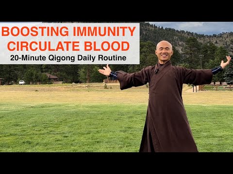 BOOSTING IMMUNITY, CIRCULATE BLOOD and ENERGY| 20-Min Qigong Daily Routine