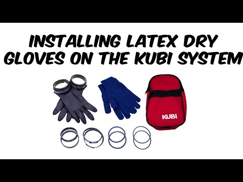 Installing Replacement Latex Drygloves on the Kubi Dryglove system