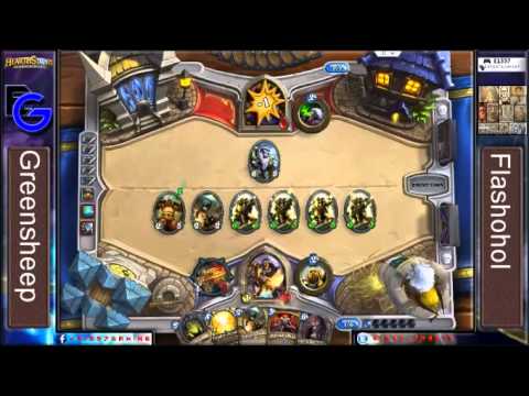 E1337 Gaming Hearthstone Open - Flashohol (Paladin) v. GreenSheep (Warlock) Round 4/Game 3