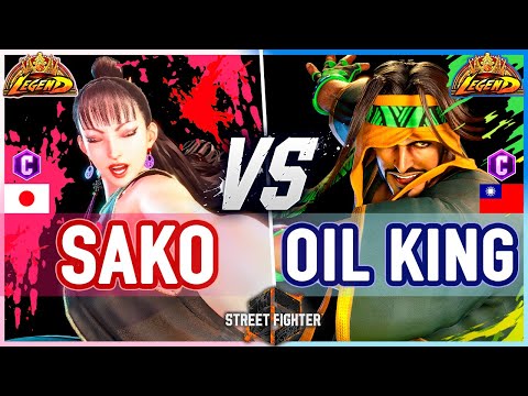 SF6 🔥 Sako (Chun-Li) vs Oil King (Rashid) 🔥 Street Fighter 6