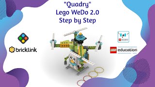 LEGO WEDO 2.0 ⚙️ DRONE | QUADRY WeDo 2.0 | TUTORIAL ✔️ (45300)