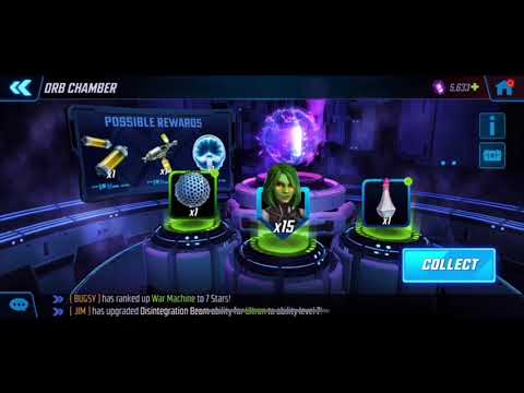 Massive Red Star Opening!! 106 x Red Star Orbs - X Men Increased Rates - Marvel Strike Force