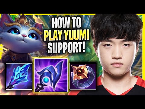 LEARN HOW TO PLAY YUUMI SUPPORT LIKE A PRO! - T1 Keria Plays Yuumi SUPPORT vs Sett! | Season 2022