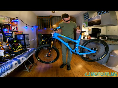 2021 Yeti SB6 TURQ Unboxing Competitive Cycles Custom Build SRAM Industry 9 Hydra Fox Factory 🔥 🏍