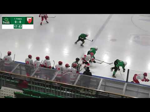 U 18 DP 21 2 2019 HK SŽ Olimpija – SKHL Crvena Zvezda 4 5 OT