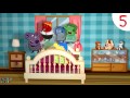 Five Little Monkeys Jumping On A Bed Peppa Pig Inside Out Nursery Rhymes For Kids Animation