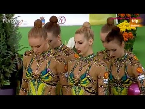 Russia 3 balls 2 ropes AA - WC Guadalajara 2017