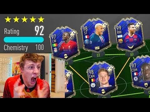 BREAKING W2S 193 FUT DRAFT WORLD RECORD !!-FIFA 20