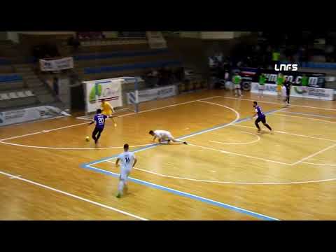 Gol Victor Cachón (1-3) Santiago Futsal - Union Africa Ceuti. J22, 2Div. LNFS