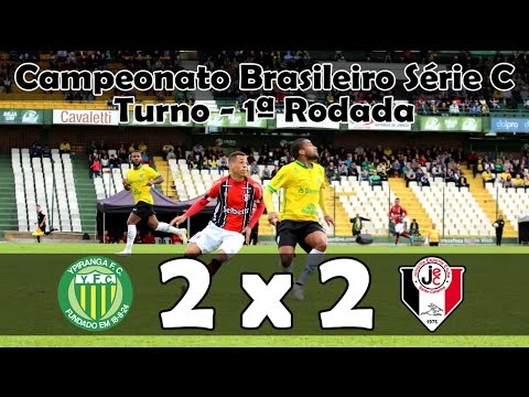 GOLS: YPIRANGA 2 X 2 JOINVILLE - SERIE C 2017 - 14/05/2017 - NARRAÇÃO: CHARLES FISCHER