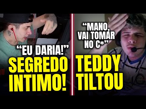 Xand revela segredo ÍNTIMO! Teddy tilta com STREAMER! - Cortes do Valorant