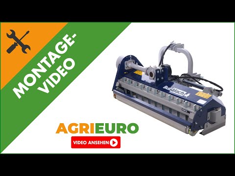 Montagevideo BullMach DEMETRA 150 SH Schlegelmäher für Traktoren
