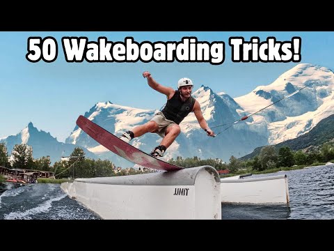 50 Wakeboarding Tricks In France!