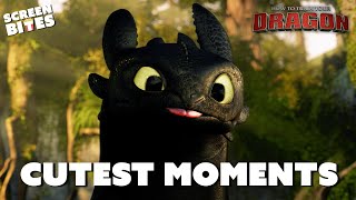 Cutest Toothless Scenes | How To Train Your Dragon (2010) | Family Flicks