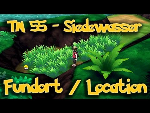 Pokémon Sonne / Mond: TM 55 - Siedewasser / Scald - [Fundort / Location]