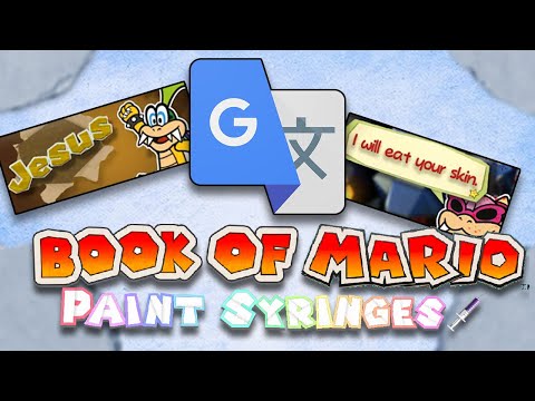 I Badly Translated ALL of Paper Mario: Color Splash