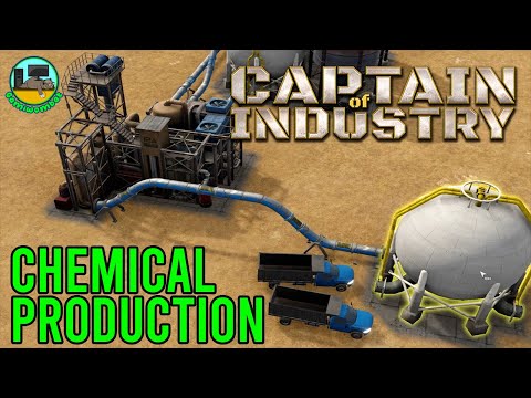 Captain of Industry Time for some Chemicals Greatest Production Game Ever Beta Play Through EP 14