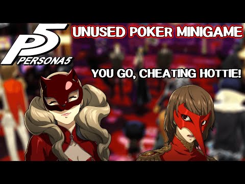 Unused Poker minigame - Persona 5