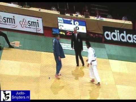 Judo 2009 Paris: Rakov (KAZ)  - Kobayashi (JPN) [-100kg].