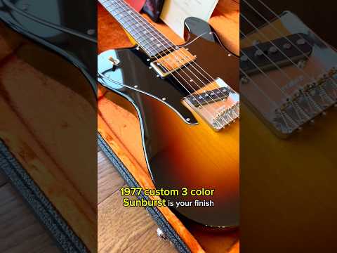 2026 Fender American Vintage II ‘77 Telecaster Custom - 3 Color Sunburst image 21
