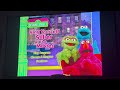 Sesame Street SING YOURSELF SILLIER AT THE MOVIES DVD Menu Walkthrough