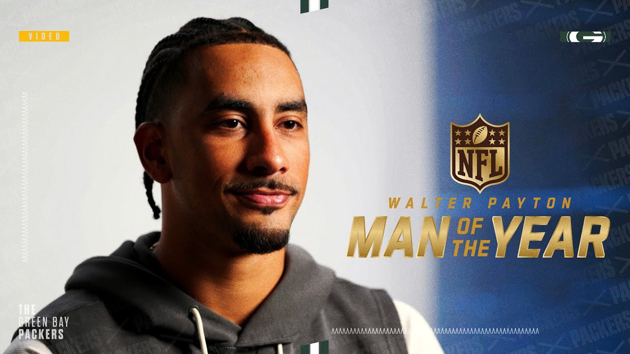 Jordan Love | Packers 2025 Walter Payton Man of the Year nomination
