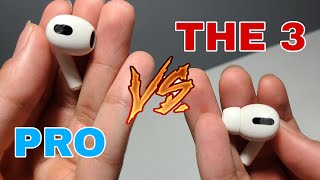 Airpods Pro vs Gen 3 Comparison - The WINGMEN of Wireless