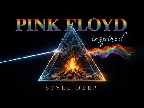 Pink Floyd–Style Psychedelic Chill Rock 🌀🎸 | 3 Hours | Analog Synth Atmosphere 🎛️🌌