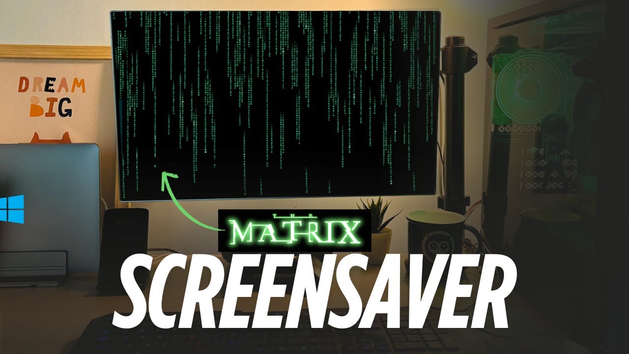 Matrix Screensaver for Windows 7, 8, 10 is a MUST HAVE!