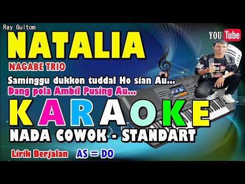 KARAOKE NATALIA || NADA STANDART COWOK - AS = DO - NAGABE TRIO