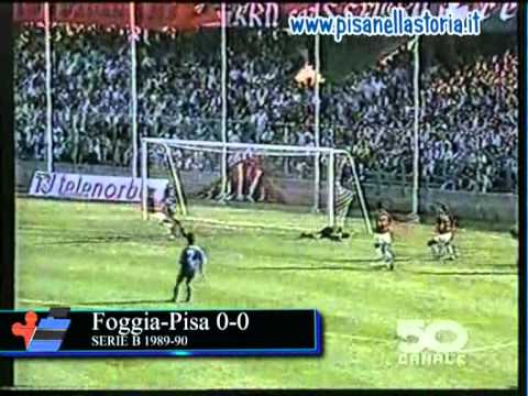 Foggia - Pisa 0-0 / Pisa - Foggia 2-0 Serie B 1989-90