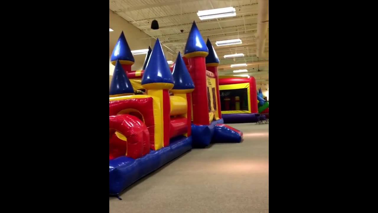 Indoor inflatable location