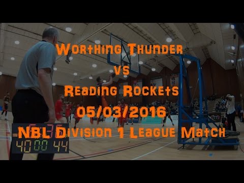 Worthing Thunder vs Reading Rockets - 05/03/2016 - NBL Division 1 League Match