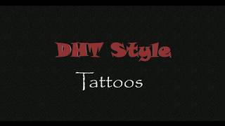 Tattoos BioMeca, Floral, Moon &amp; Sun by DHT Style