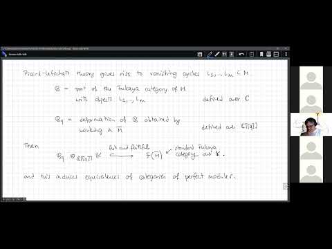 Paul Seidel - Fukaya categories of Calabi-Yau hypersurfaces