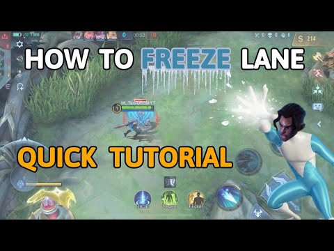 HOW TO FREEZE LANE IN 60 SECONDS | Mobile Legends