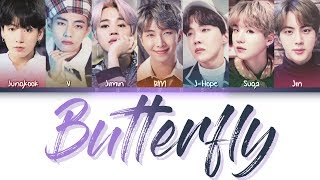 BTS (방탄소년단) - Butterfly (Japanese Version) (Color Coded Lyrics Eng/Rom/Kan)